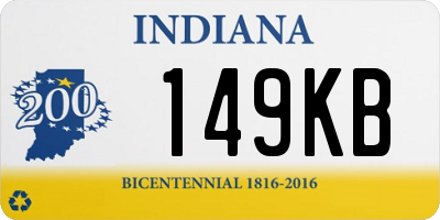 IN license plate 149KB