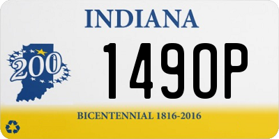 IN license plate 149OP