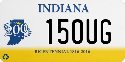 IN license plate 150UG