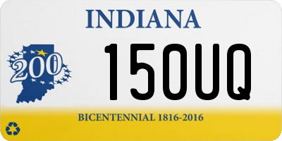 IN license plate 150UQ