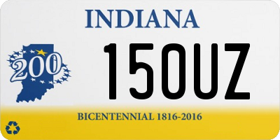 IN license plate 150UZ