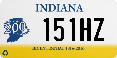 IN license plate 151HZ