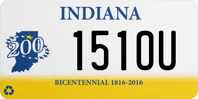 IN license plate 151OU