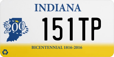 IN license plate 151TP