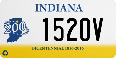 IN license plate 152OV