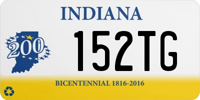 IN license plate 152TG