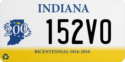 IN license plate 152VO