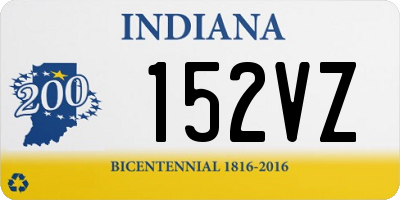 IN license plate 152VZ