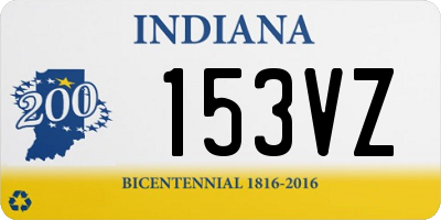 IN license plate 153VZ