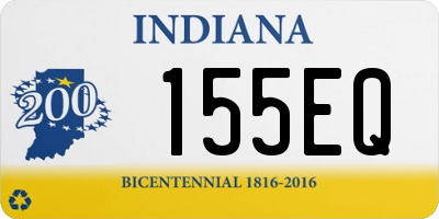 IN license plate 155EQ