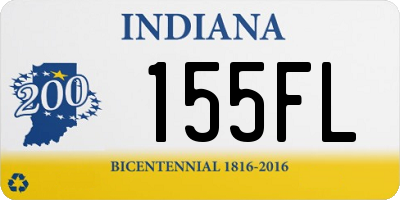 IN license plate 155FL