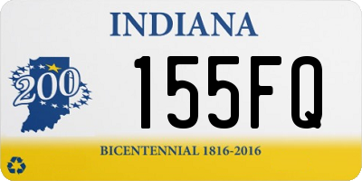 IN license plate 155FQ