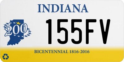 IN license plate 155FV