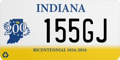 IN license plate 155GJ