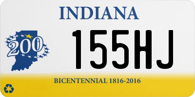 IN license plate 155HJ