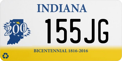 IN license plate 155JG