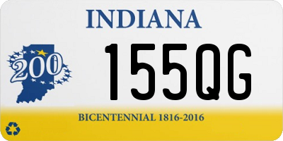 IN license plate 155QG