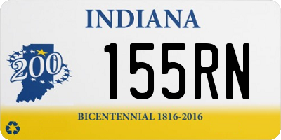 IN license plate 155RN