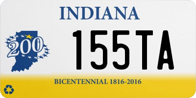 IN license plate 155TA