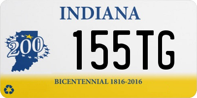 IN license plate 155TG