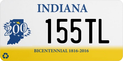 IN license plate 155TL