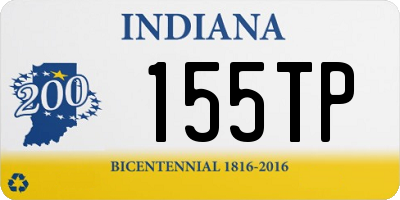 IN license plate 155TP