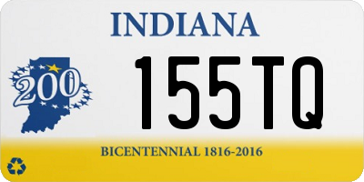 IN license plate 155TQ
