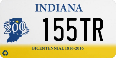 IN license plate 155TR