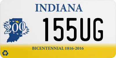 IN license plate 155UG