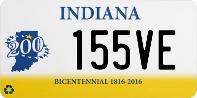 IN license plate 155VE