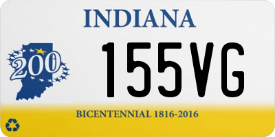 IN license plate 155VG