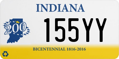 IN license plate 155YY