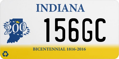 IN license plate 156GC