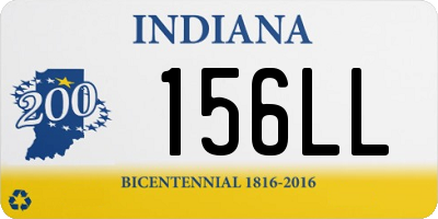 IN license plate 156LL