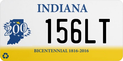 IN license plate 156LT