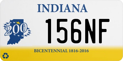 IN license plate 156NF