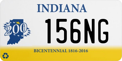 IN license plate 156NG