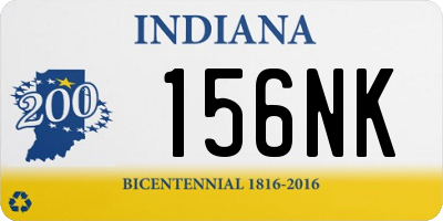 IN license plate 156NK