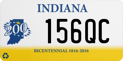 IN license plate 156QC