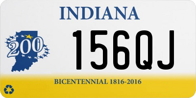 IN license plate 156QJ