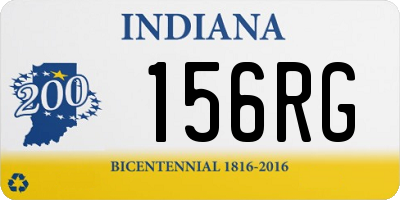 IN license plate 156RG