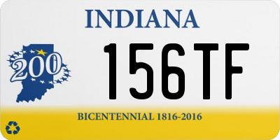 IN license plate 156TF