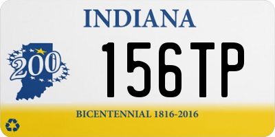 IN license plate 156TP