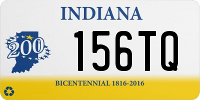 IN license plate 156TQ