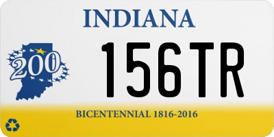 IN license plate 156TR