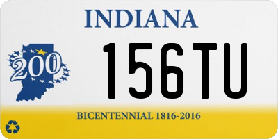 IN license plate 156TU