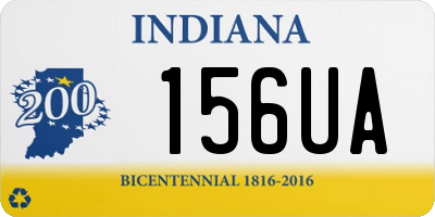 IN license plate 156UA