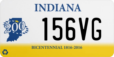 IN license plate 156VG
