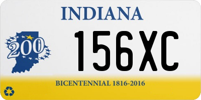 IN license plate 156XC