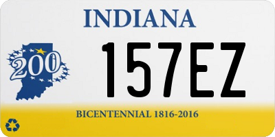 IN license plate 157EZ